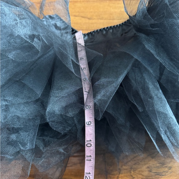 Halloween Black Tulle Petticoat Skirt - Picture 5 of 5